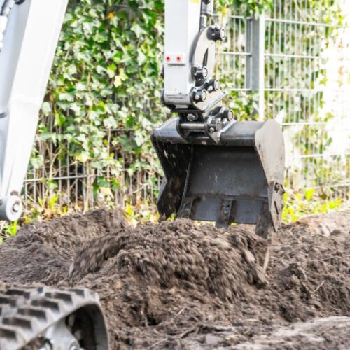 Minipelle "Bobmaster Basic" - Diesel, 850 kg + Set de godets – Image 3