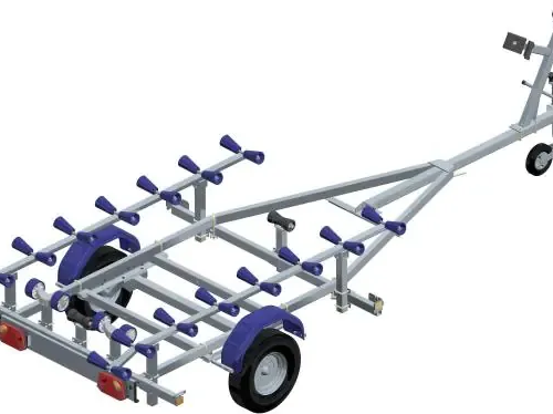 Remorque Porte-Bateau Sun Way - Gamme Pneumatiques SW345PN12 – Image 1