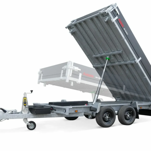 Remorque Benne Anssems KSX 3000 "Go Getter" - Basculement Électrique – Image 3